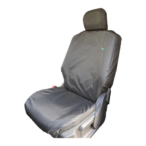 Seat Cover For Peugeot Partner II 2008 - 2018 - Single Passenger - Black, Town & Country - TA4577