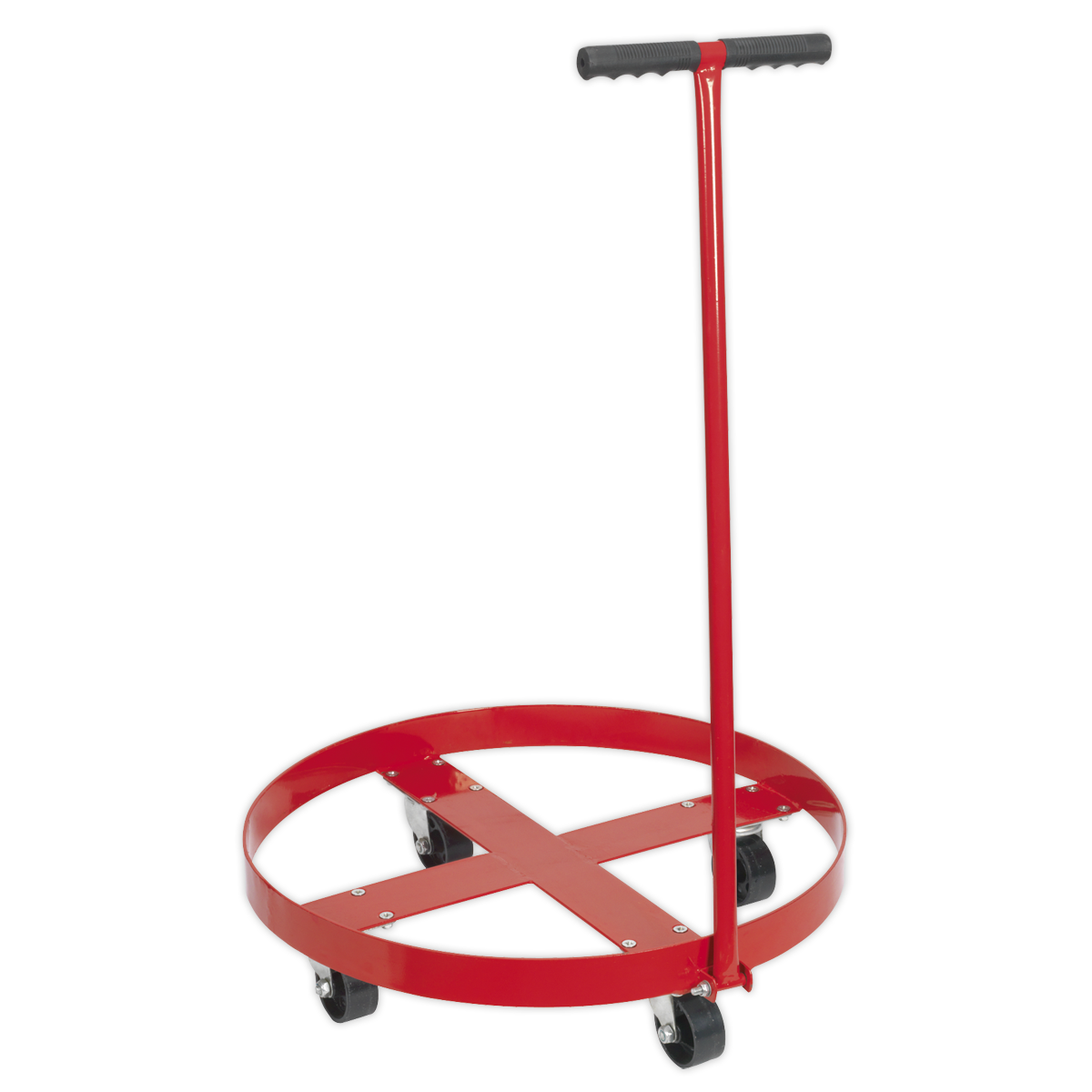 Sealey TP205H Drum Dolly with Handle for 205L Drums - 400kg Capacity