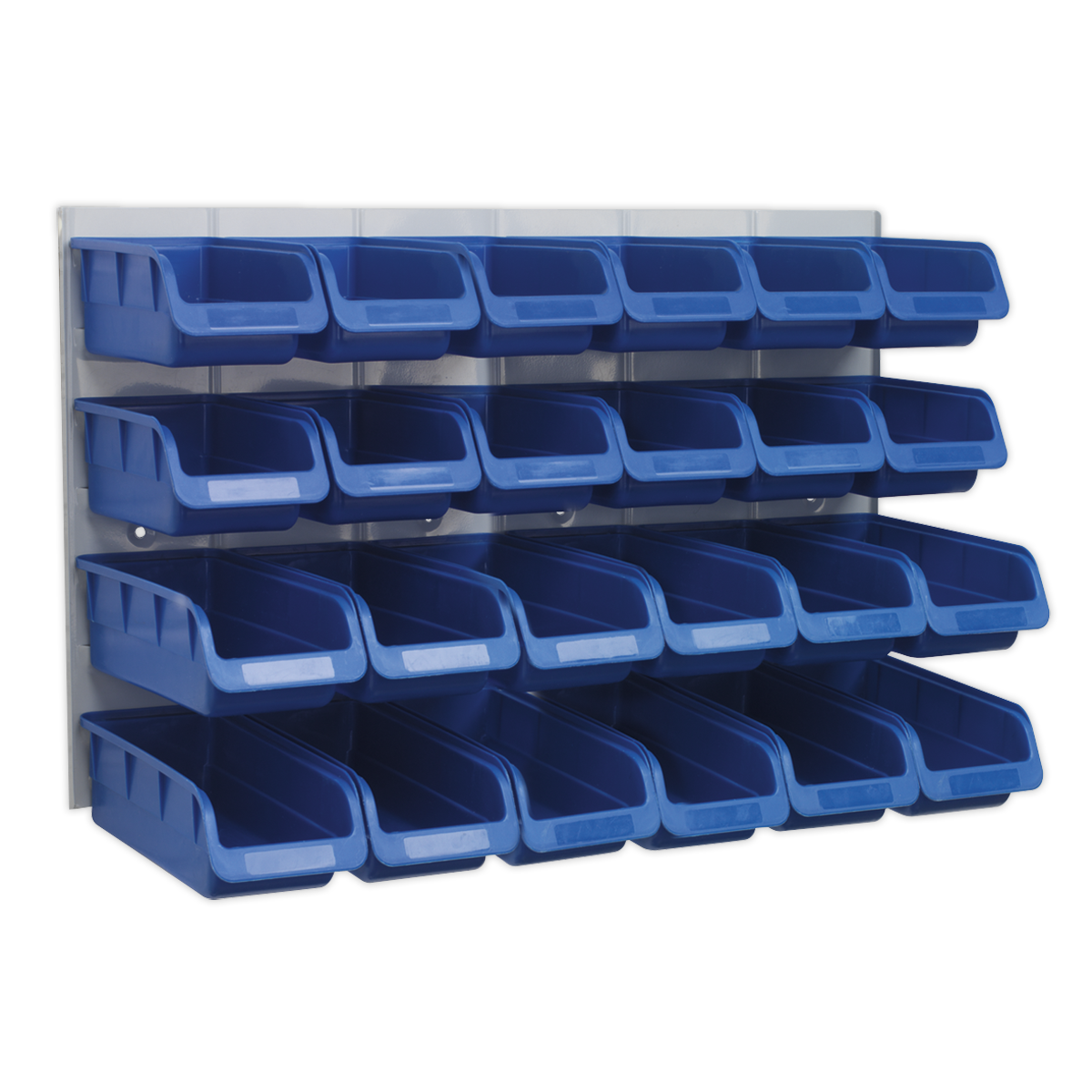 Sealey Bin & Panel Combination 24 Bins - Blue