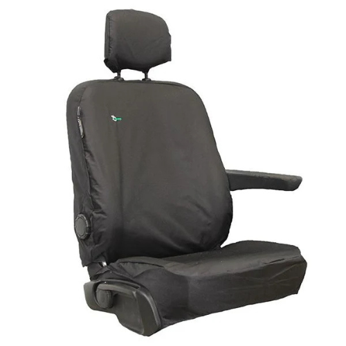 Seat Cover For Nissan Nv300/Primastar/Primastar 2014 - 2021 - Driver - Black, Town & Country - TV01BLK