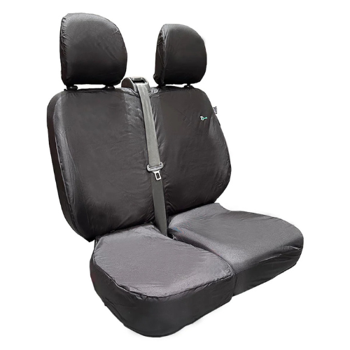 Seat Cover For Vauxhall Vivaro B 2014 - 2019 - Double Passenger Non Folding, Town & Country - TV03BLK