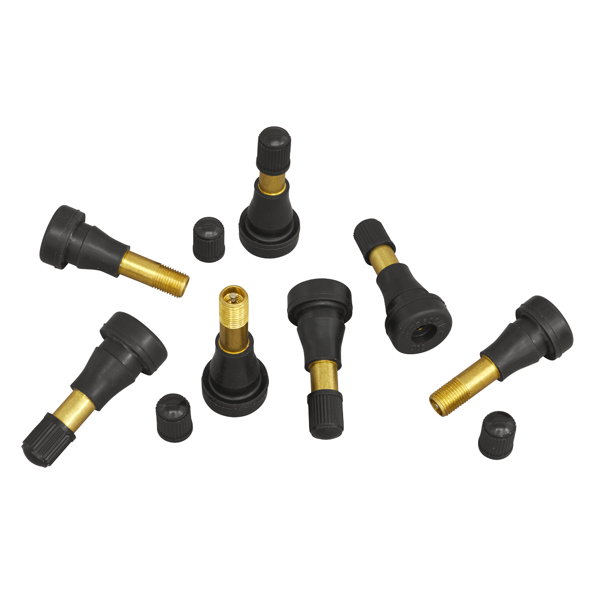 Sealey TVHP1 Snap-in Tubeless High Pressure Tyre Valve TR600 - Pack of 50