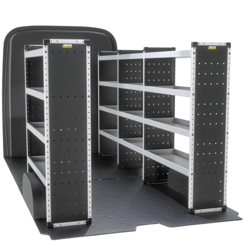 Trade Van Racking - Fiat Ducato 2006 Onwards, Wheelbase Length L3, Roof Height H2, Bronze Package, Full Kit, Van-Guard - TVR-B-007-Fiat-Ducato-L3-H2