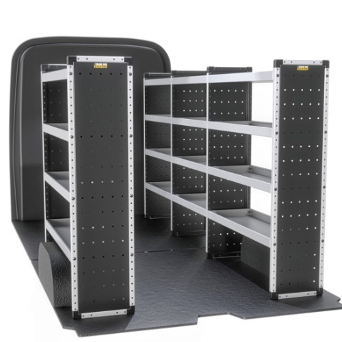 Trade Van Racking - Peugeot Boxer 2006 Onwards, Wheelbase Length L3, Roof Height H2, Bronze Package, Full Kit, Van-Guard - TVR-B-007-Peugeot-Boxer-L3-H2