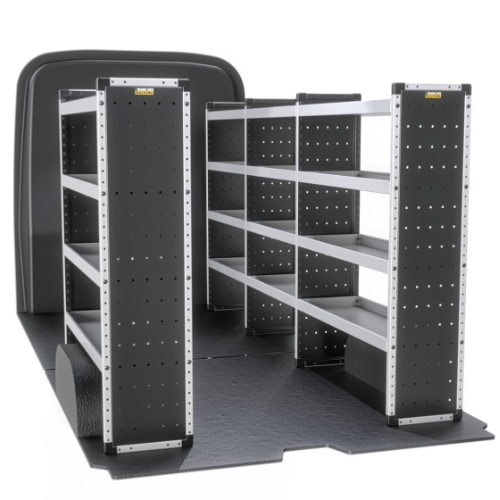 Trade Van Racking - Citroen Relay 2006 Onwards, Wheelbase Length L3, Roof Height H2, Bronze Package, Full Kit, Van-Guard - TVR-B-007-Citroen-Relay-L3-H2