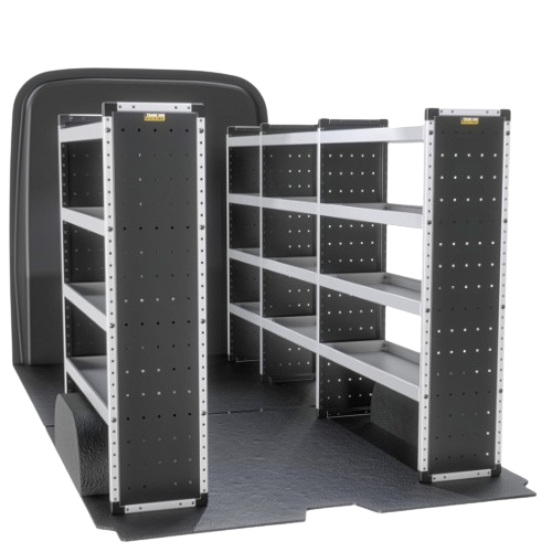 Trade Van Racking - Ford Transit 2014 Onwards, Wheelbase Length L3, Roof Height H2, Bronze Package, Full Kit, Van-Guard - TVR-B-013-Ford-Transit-L3-H2
