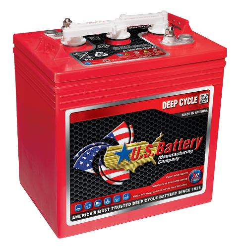 US 145 XC2 DT Deep Cycle Monobloc Battery 6V 251Ah, 1 Year Warranty