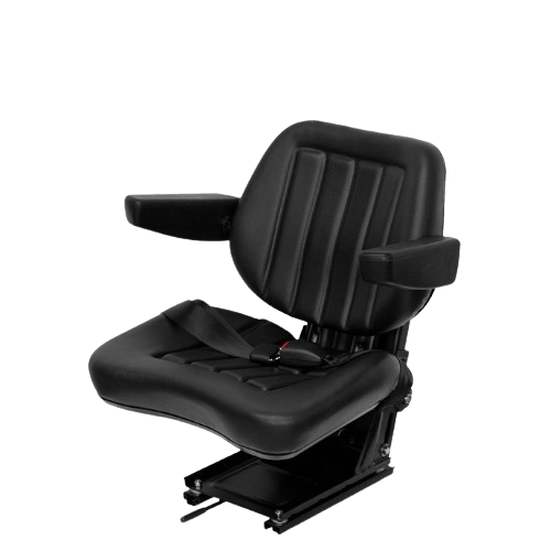 United Seats - US T600 AB - Mechanical Suspension Seat, 460mm Wide, Rear Pedestal, Heavy-Duty PVC