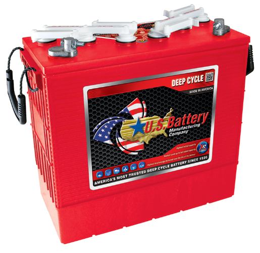 US 185 XC2 Deep Cycle Monobloc Battery 12V 200Ah, 1 Year Warranty