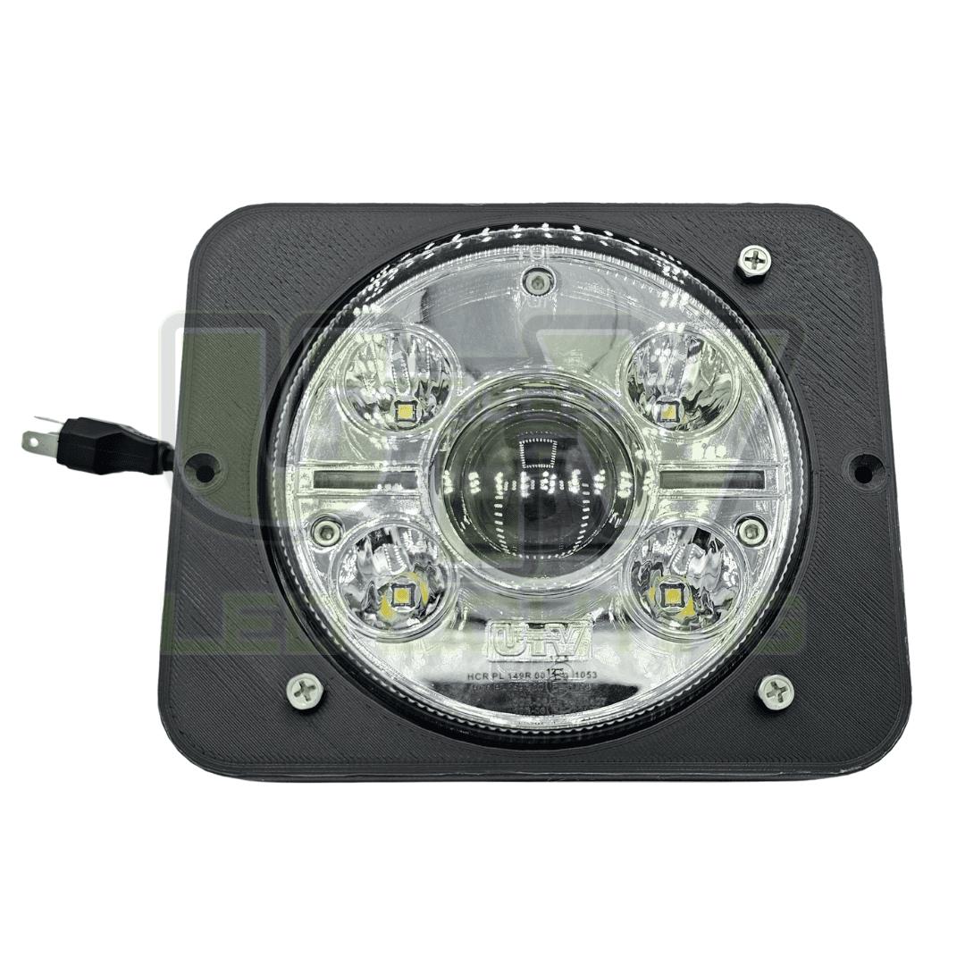 Square Headlight Bracket Kit Pair - UTV Products, UTV397