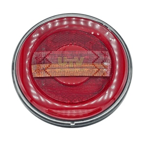 Round Taillight 122mm 12V 24V Tail Brake Indicator - UTV Products, UTV509