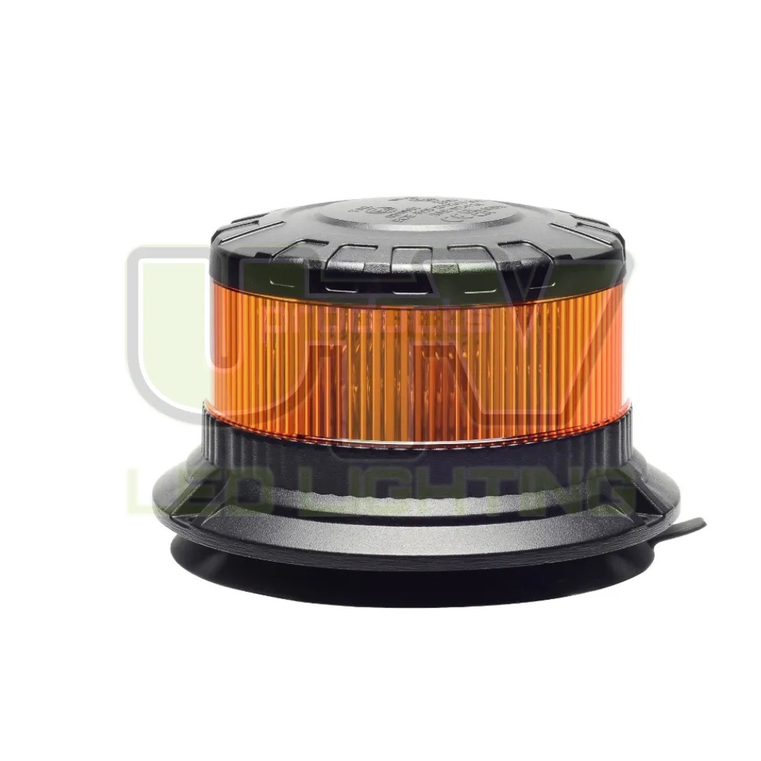 Magnetic Mount Low Profile Amber Beacon Din Connector - UTV Products, UTV630