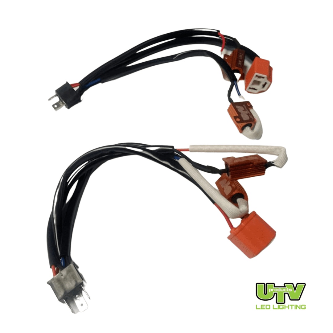 Load Resistor Kit Dual Hi/Lo H4 Connectors Pair - UTV Products, UTV703