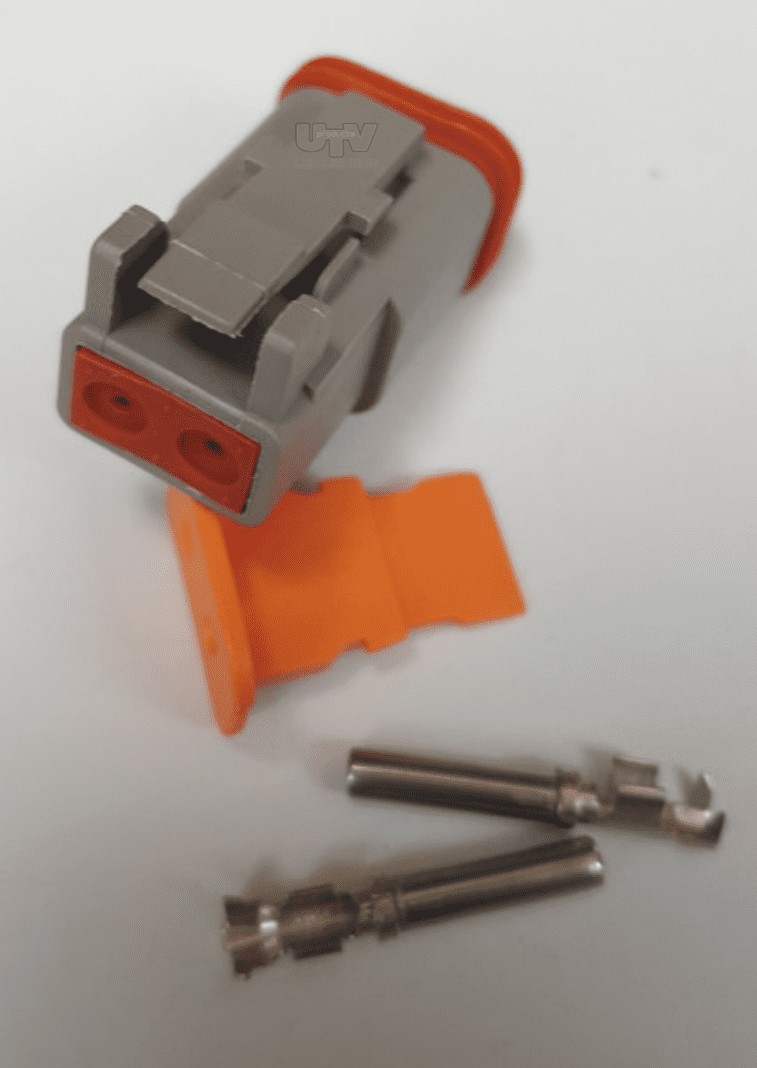 Deutsch DT Male 2 Pin Connector - UTV Products, UTV731
