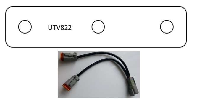 Pair Med Dual Light Mounting Kit Twin DT Output - UTV Products, UTV822