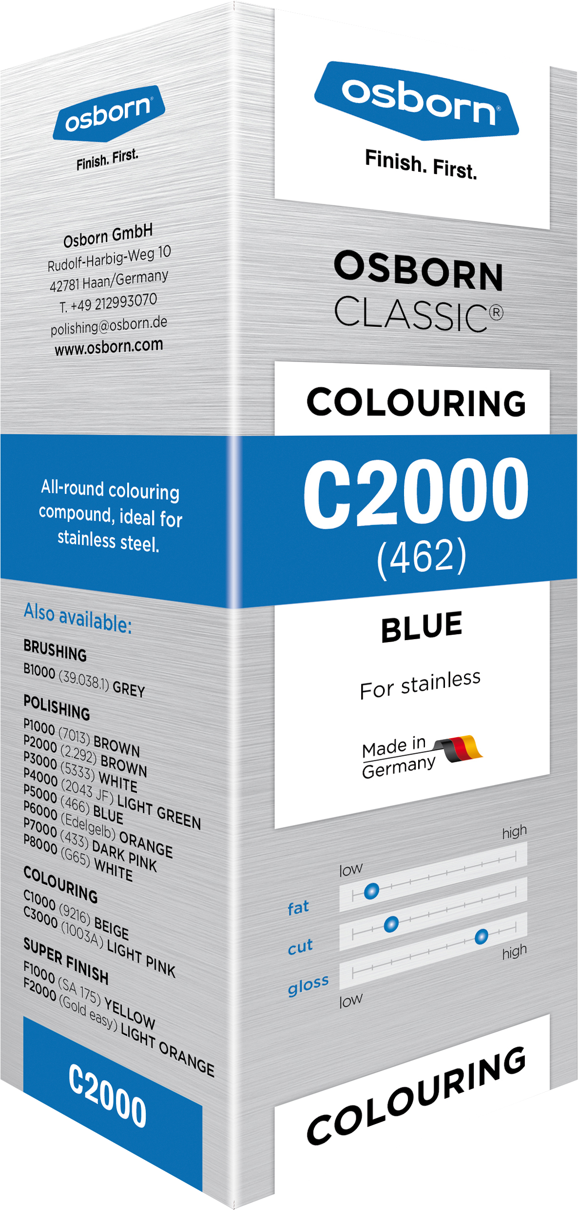 Classic Compound - C2000 Classic Series, LBOX Packaging, Osborn - L779000462