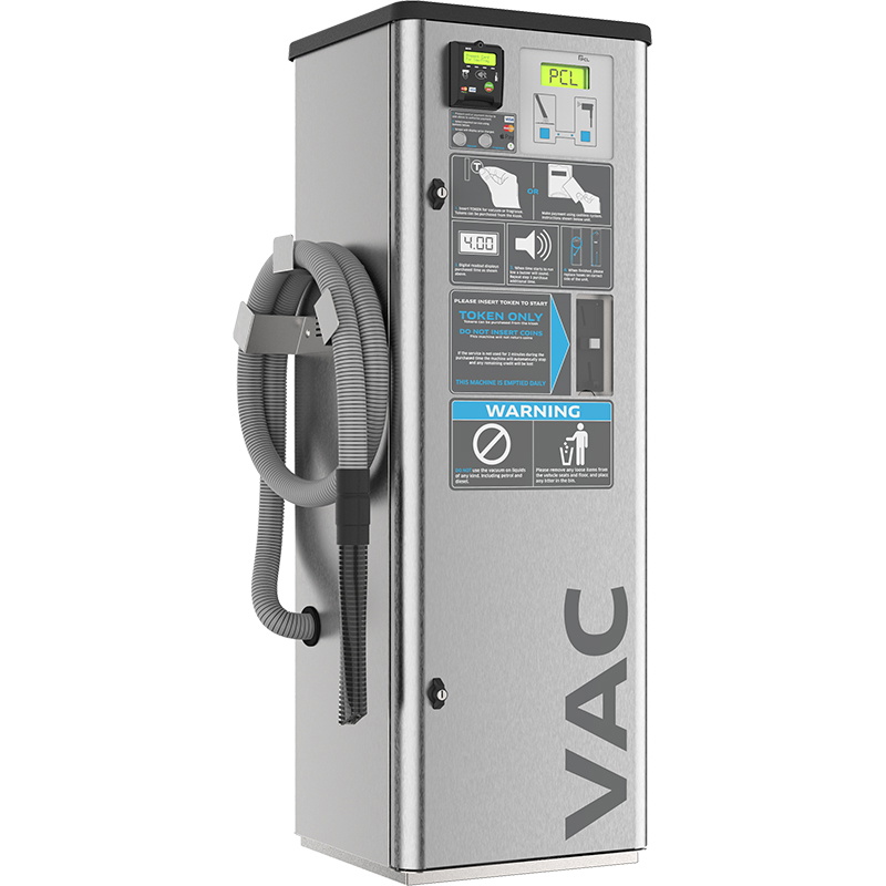 PCL V950/P Vacuum Unit, Sterling, Coin Box, Stainless