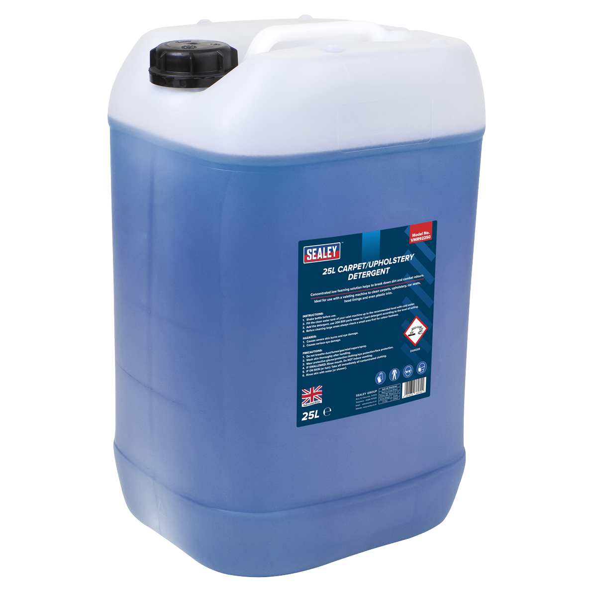Sealey VMR92250 Carpet & Upholstery Detergent 25L