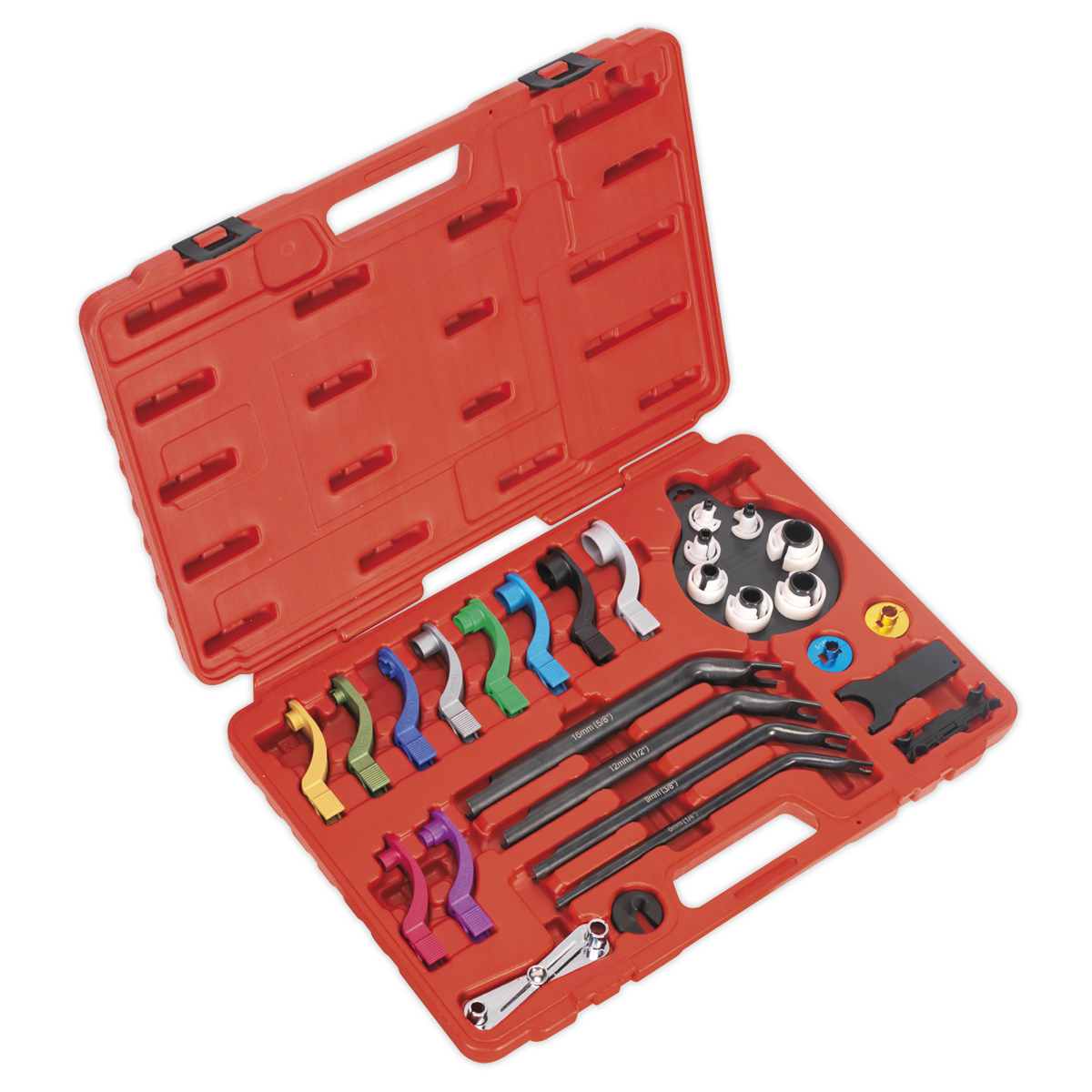 Sealey VS0557 Fuel & Air Conditioning Disconnection Tool Kit 27pc