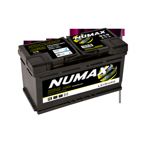 XDC25AGM Numax AGM XDC Leisure and Marine Battery 12V 95Ah, 2 Years Warranty