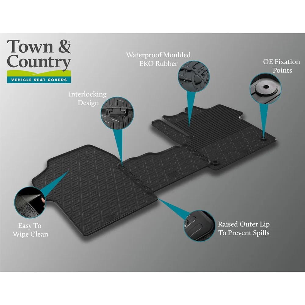 Floor Mat For Nissan NV300 (2014 onwards) Town & Country - Y0229