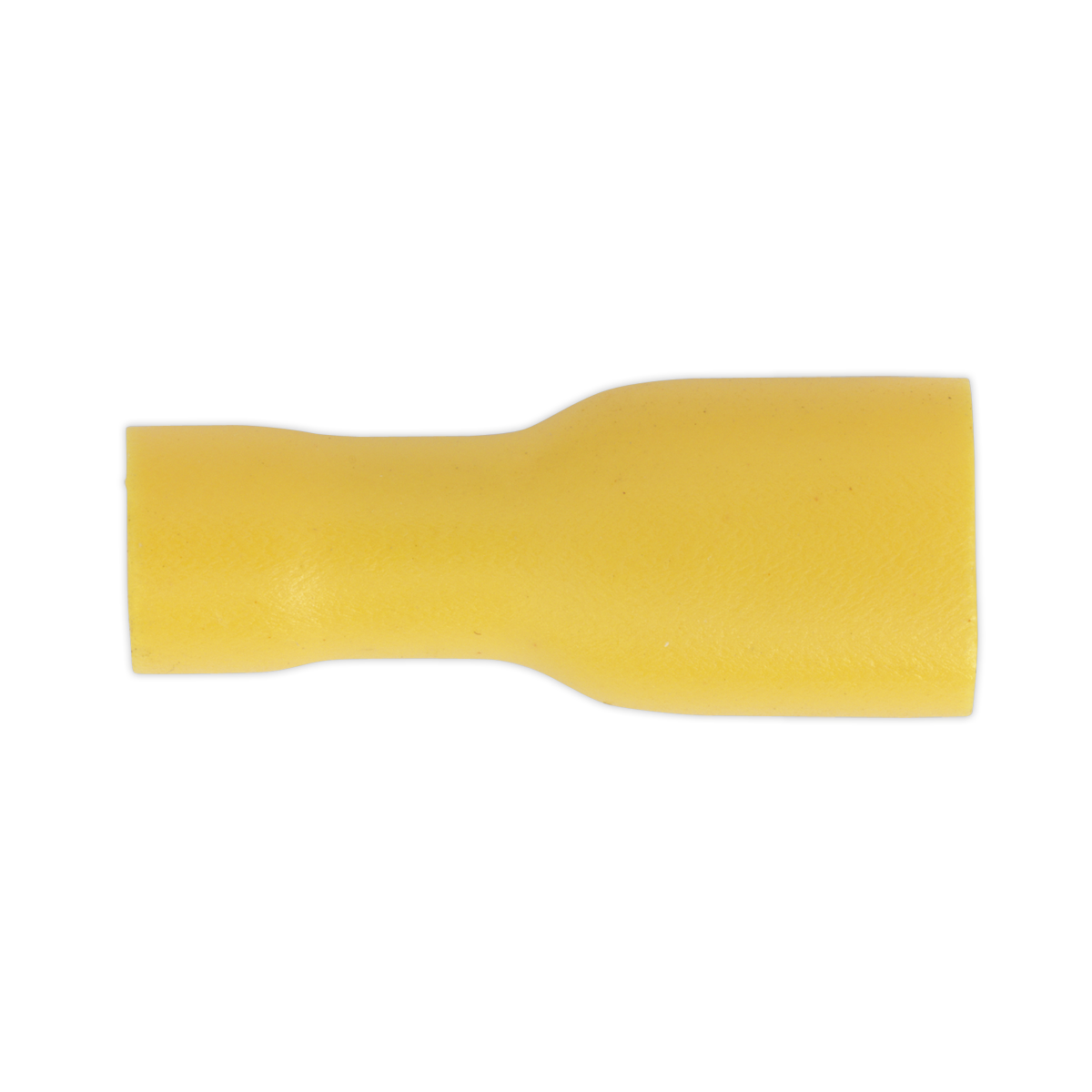 Sealey YT11 Fully Insulated Terminal 6.3mm Female Yellow Pack of 100