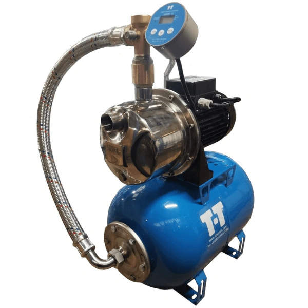 Hidro Boost Autosmart Booster Pump, 2.66L/Sec Max Flow Rate, 11Kg - T-T Pumps - TT/AUTOSMART-M99