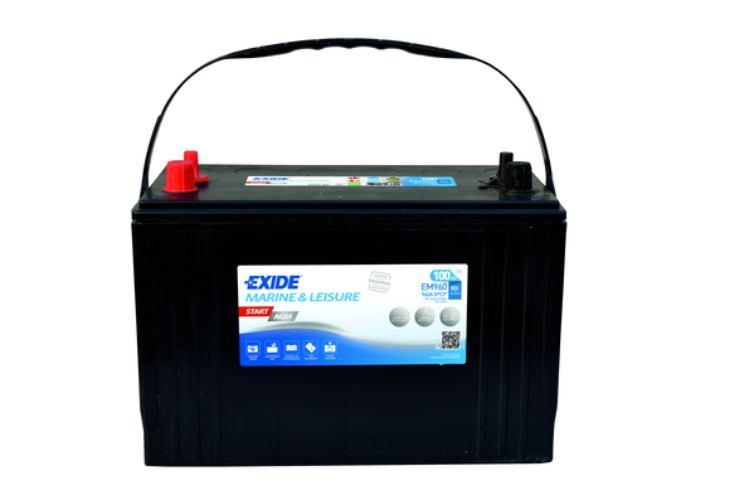 EXIDE - EM960 - STARTING AGM - Superior Battery -12V 100Ah