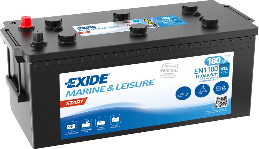 EXIDE - EN1100 - START - Better Battery -12V 180Ah