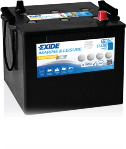 EXIDE - ES1200 - EQUIPMENT GEL - Superior Battery -12V 110Ah