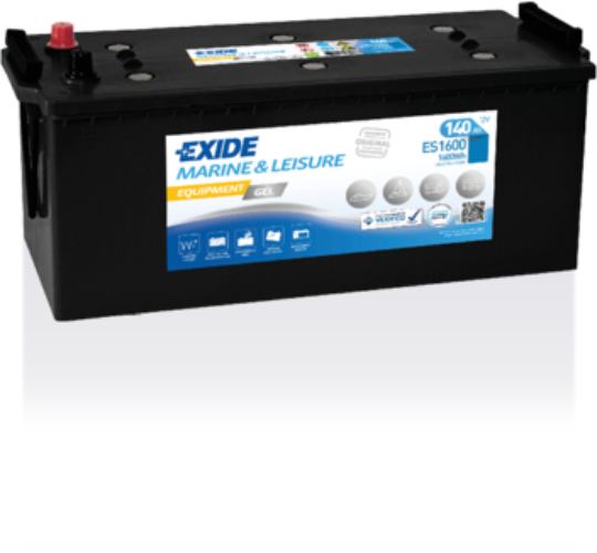 EXIDE - ES1600 - EQUIPMENT GEL - Superior Battery -12V 140Ah