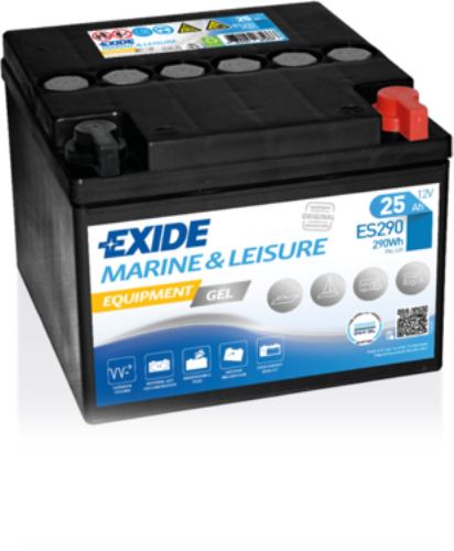 EXIDE - ES290 - EQUIPMENT GEL - Superior Battery -12V 25Ah
