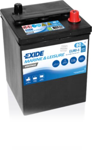 EXIDE - EU80-6 - EQUIPMENT - Best Battery6V 80Ah