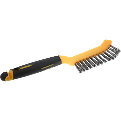 Brake Shoe Brush – 245/95mm, 2 Row, Steel Wire 0.30mm, Plastic Handle, Osborn, 3301462162