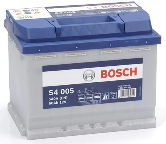 S4 005 Bosch Car Battery 12V 60Ah Type 027 - 560408054