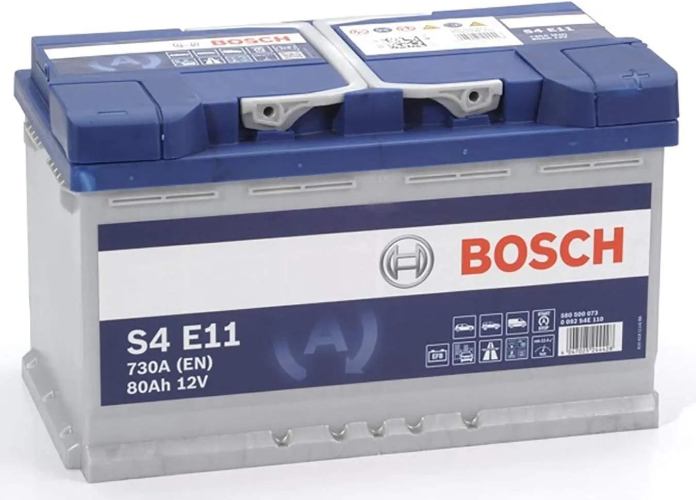 Bosch - S4E11 - S4E EFB Car Battery 580500080 12V 80Ah