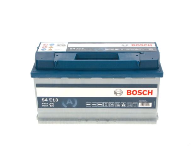 S4 E13 Bosch Car Battery 12V 95Ah Type 019 EFB - 595500085, 3 Years Warranty
