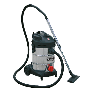 Sealey Vacuum Cleaner Industrial 30L 1400W/230V Stainless Drum