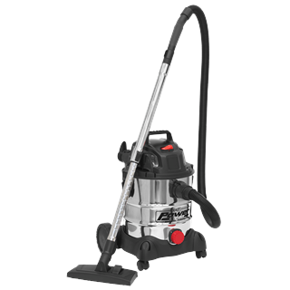 Sealey PC200SD Vacuum Cleaner Industrial Wet & Dry 20L 1250W/230V Stainless Drum
