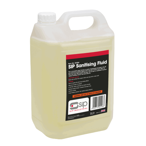 SIP 02406 5ltr Sanitising Fluid for Sany Air Compressor