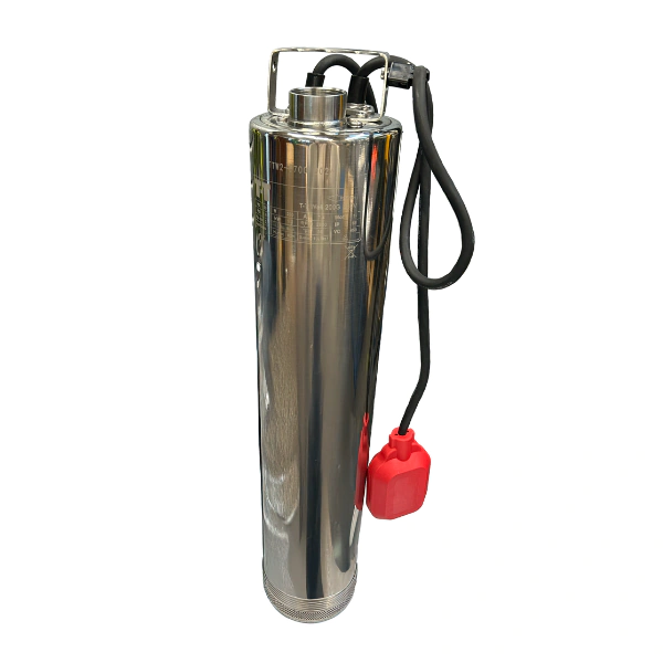 T-T Well - Submersible Clear Water Well Pump, 1.2kW, 32mm Discharge - T-T Pumps - PW/WELL200G