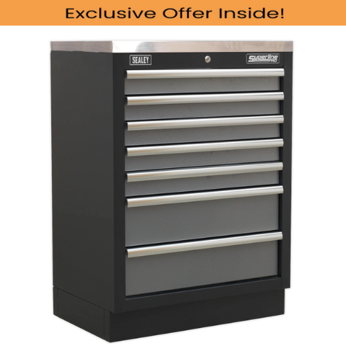 Sealey APMS62 Modular 7 Drawer Cabinet 680mm