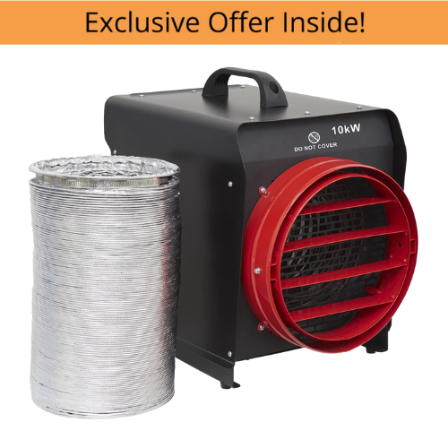 Sealey DEH10001 Industrial Fan Heater 10kW