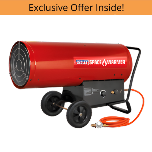 Sealey LP401 Space Warmer® Propane Heater 210,000-400,000 Btu/hr