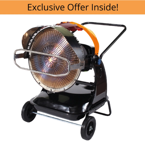 SIP 09312  Fireball 1822 Infrared Diesel Heater