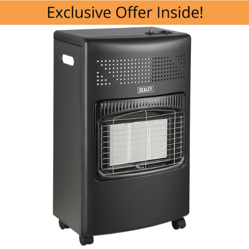 Sealey CH4200 Cabinet Gas Heater 4.2kW