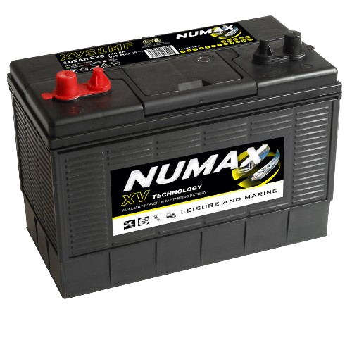 Numax XV31MF  XV Leisure and Marine Battery 12V 105Ah, 2 Years Warranty