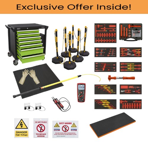 Sealey HVCOM2 EV & Hybrid Vehicle Master Tool Kit 23pc