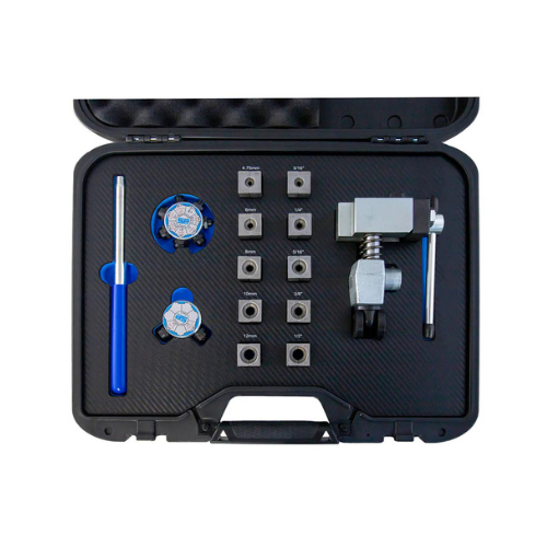 Sykes Pickavant 02700800 Brake Pipe Flaring Tool Kit | Imperial & Metric | SAE & DIN | Bench Mounted
