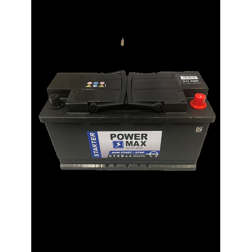 Powermax PM017AGM Start Stop AGM Car Battery 12V 95Ah Type 017AGM, 3 Years Warranty
